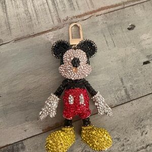 BaubleBar Mickey Mouse Crystal Keychain